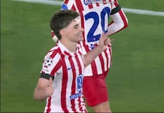 ¡Picó la ‘Araña’! Golazo de Julián Álvarez para el 1-0 del Atlético de Madrid vs. Barcelona