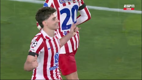 ¡Picó la ‘Araña’! Golazo de Julián Álvarez para el 1-0 del Atlético de Madrid vs. Barcelona