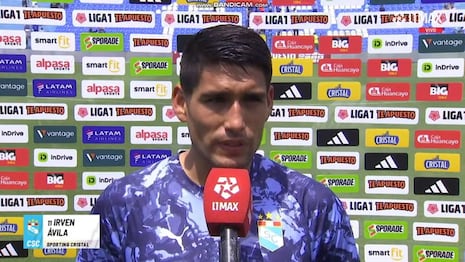 Irven Ávila da la cara en Sporting Cristal: “Nos hubiera gustado recibir al nuevo técnico de la mejor manera”