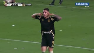 ¡Potente cabezazo! Gol de Facundo Callejo para el 1-2 de Cusco FC vs. Universitario