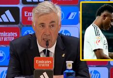 Ancelotti sobre el Balón de Oro a Rodri: “Es un pequeño detalle que no ha afectado a Vinícius”