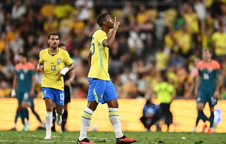¡Salvó el papelón! Gol de Rayan en el último minuto para el 1-1 de Brasil vs. Australia