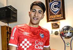“Voy a defender al club a muerte”: Gonzalo Aguirre fue oficializado como jugador de Cienciano
