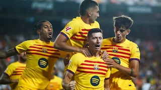 Penal bien pateado es gol: Lewandowski anotó el 2-1 de Barcelona vs Valencia por LaLiga