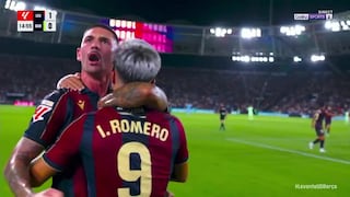 ¡Sorpresa! Goles de Iván Romero y José Morales para el 2-0 de Levante vs. Barcelona por LaLiga