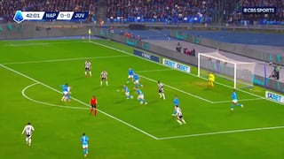 ¡En su debut! Gol de Kolo Muani para el 1-0 del Juventus vs. Napoli por la Serie A