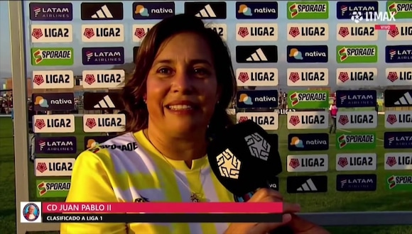 Presidenta de Juan Pablo II habló sobre posible localía en Liga 1. (Video: L1 MAX)