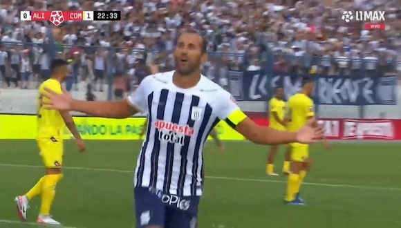 Hernán Barcos marcó el 1-1 de Alianza Lima sobre Comerciantes Unidos. (Video: L1 MAX)
