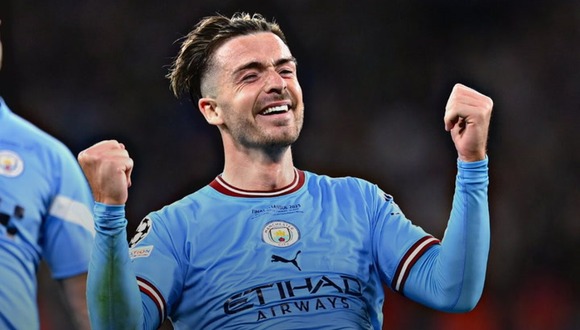 Jack Grealish celebró por todo lo alto la Champions del City. (Video: Goal)