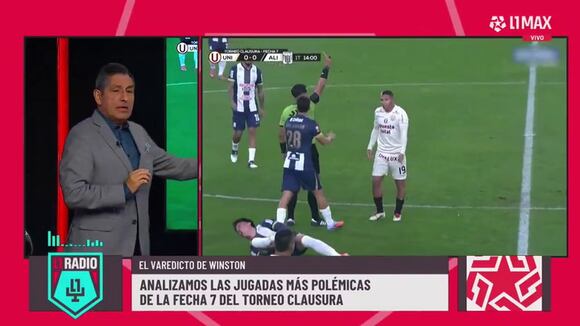 Explicación de Winston Reátegui sobre la falta de Edison Flores | VIDEO: L1 MAX