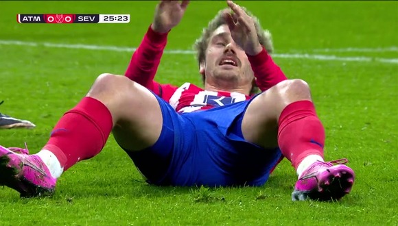 Griezmann falla penal en Copa del Rey. (Vídeo: X).