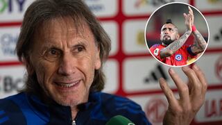 Gareca y su mensaje a Vidal que emociona a Chile: “Queda agradecerle, vino muy bien predispuesto”