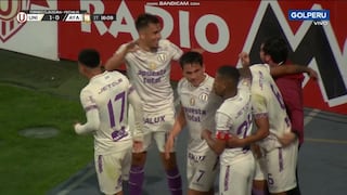 ¡Como un delantero más! Gol de Martín Pérez Guedes para el 1-0 de Universitario vs. Ayacucho FC