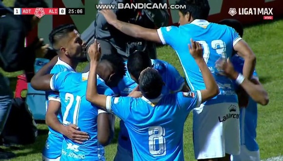 Víctor Perlaza anotó el 1-0 de ADT vs. Alianza Lima. (Video: Liga 1 Max)