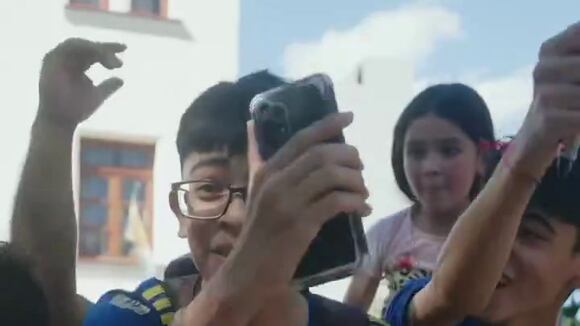 Boca vs. Central Córdoba (video: @BocaJrsOficial)