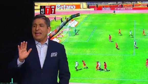 Winston Reátegui aclaró polémica del gol anulado a Universitario. (Video y Foto: L1 Max)