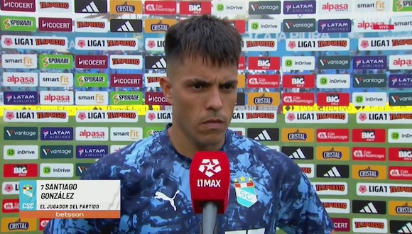 “Dijimos que teníamos que ganar tres partidos”: González tras el triunfo de Cristal ante Grau (Video : L1 Max)