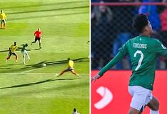 Con un golazo de Miguel Terceros, Bolivia derrotó 1-0 a Colombia por Eliminatorias (VIDEO)