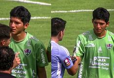 Una imagen que duele: las lágrimas del arquero de Unión Comercio tras el 12-0 ante Cristal