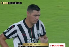 Tras falta de Renzo Garcés: gol de penal de Óscar Cardozo en Libertad vs. Alianza Lima