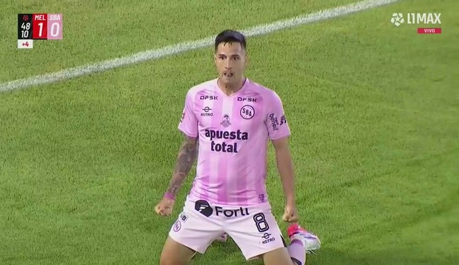 Gol de Nicolás Da Campo para el 1-0 de Sport Boys vs. Melgar