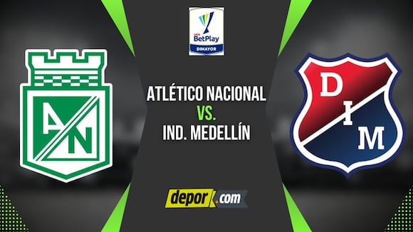 Atlético Nacional vs. Medellín por Liga BetPlay. (Video: Win Sports)