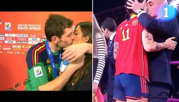 Presidente de la Federación Española besa en la boca a jugadora durante premiación del Mundial Femenino. (Video: RTVE)