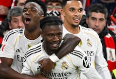 ¡El pase de Mbappé es medio gol! Camavinga marcó el 2-0 del Real Madrid vs. Athletic