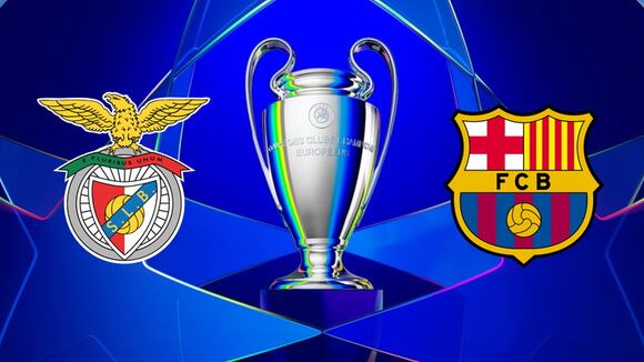 Benfica vs FC Barcelona por partido de ida de los octavos de final UEFA Champions League 2024-25