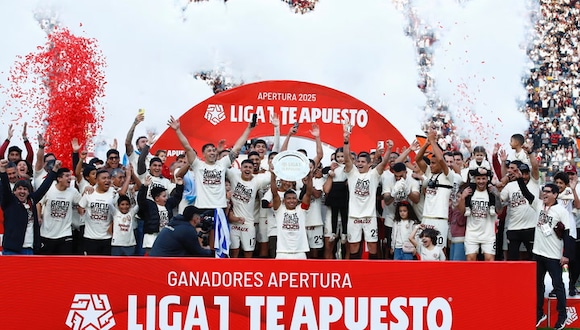 Universitario ganó el Torneo Apertura 2025 | Video: GOLPERU