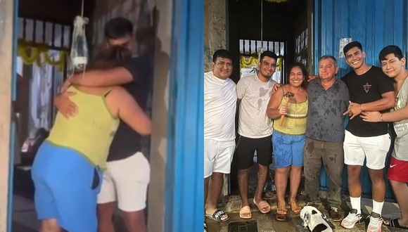 José Rivera cumplió sueño a sus padres en Tarapoto. (Video: Instagram)