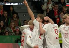 ¡Lo sufre Cristiano Ronaldo! Goles de Kristensen y Eriksen para el 2-2 de Dinamarca vs. Portugal