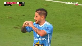 Con revisión del VAR: gol de Hohberg de penal para el 2-0 de Cristal vs. Huancayo