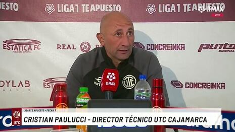 Paulucci tras perder 4-2 ante Universitario: “Hasta siento vergüenza a veces de venir a poner la cara”