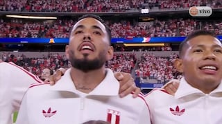 ¡A todo pulmón! Así se entonó el himno de Perú previo al partido ante Chile