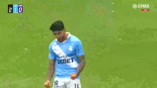 ¡Todita de él! Gol de Luis Iberico puso el 1-0 de Sporting Cristal vs. Comerciantes Unidos