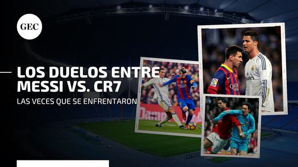 Messi vs. Cristiano Ronaldo: mira todas las veces que se enfrentaron
