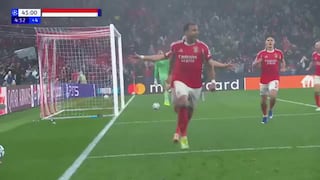 Sorpresa en Portugal: gol de Pavlidis para el 2-1 de Benfica vs. Real Madrid