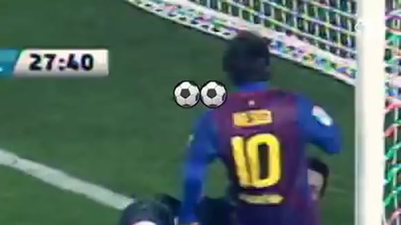 Barcelona recordó un partido ante Valencia. (Video: X)