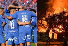 ¡U. de Chile afrontará denuncia! Incendio en banderazo, previo al partido frente a Alianza Lima