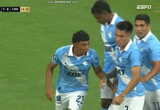 ¡Apareció en el área! Gol de Maxloren Castro para el descuento de Sporting Cristal vs. Carabobo FC