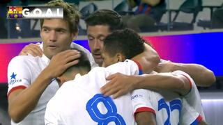 En solo siete minutos: gol de Lewandowski para el 1-0 de Barcelona vs. Arsenal