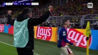 ¡Más que sentenciado! Autogol de Bensenbaini para el 1-2 del Barcelona vs Dortmund