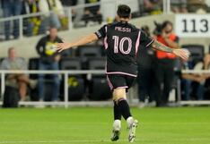 ¡Dos goles en cinco minutos! Doblete de Lionel Messi en Inter Miami vs. Columbus
