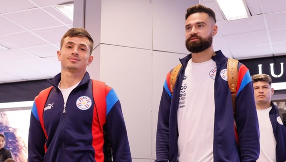El plante de la Selección de Paraguay llegó a Lima. (Video: Jordy Flores)