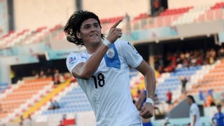 Universitario enamorado del ‘clon’ de Cavani: Rubén Bentancourt el ‘9′ que gusta en Ate