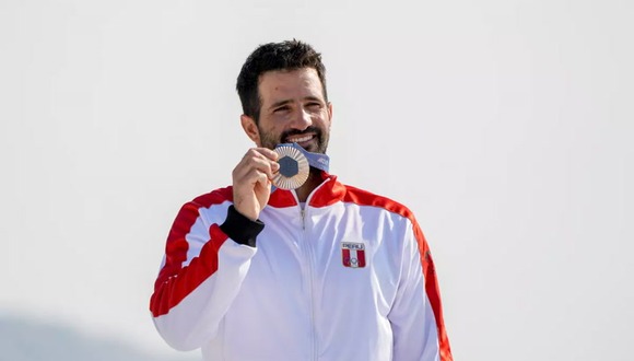 Así llegó Stefano Peschiera al Estadio Nacional para recibir los Laureles Deportivos, tras ganar medalla de bronce en París 2024. (Video: Depor)