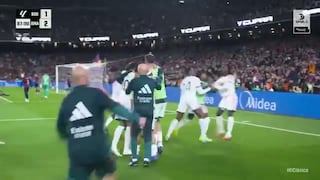 ¡Doblete de Mbappé! El francés puso el 2-1 del Real Madrid ante Barcelona con un contragolpe letal