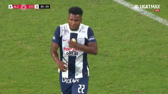 Aldair Rodríguez casi anota el 1-0 de Alianza Lima sobre UTC. (Video: Liga 1 MAX)