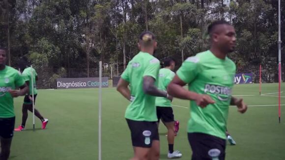 Atlético Nacional y sus trabajos de cara al partido con Melgar (Video: Prensa Atlético Nacional)